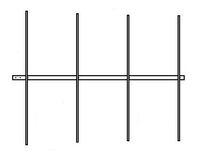 wide spaced yagi